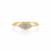 The Eye Natural Diamond Ring in 14K Gold