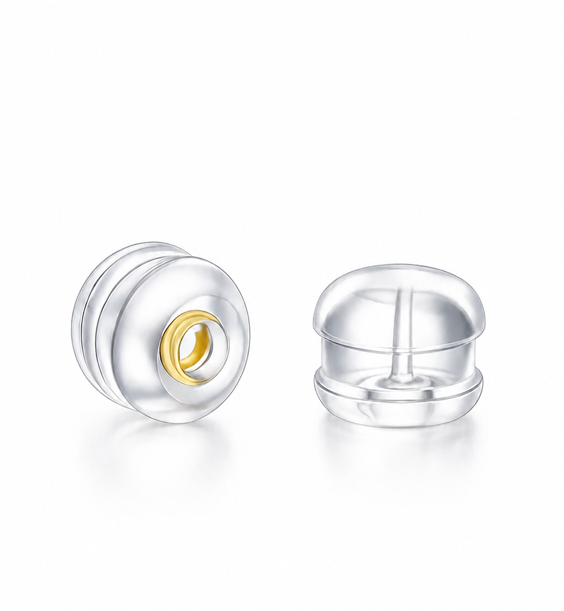 Criss Cross Natural Diamond Stud Earrings | 14k Yellow Gold