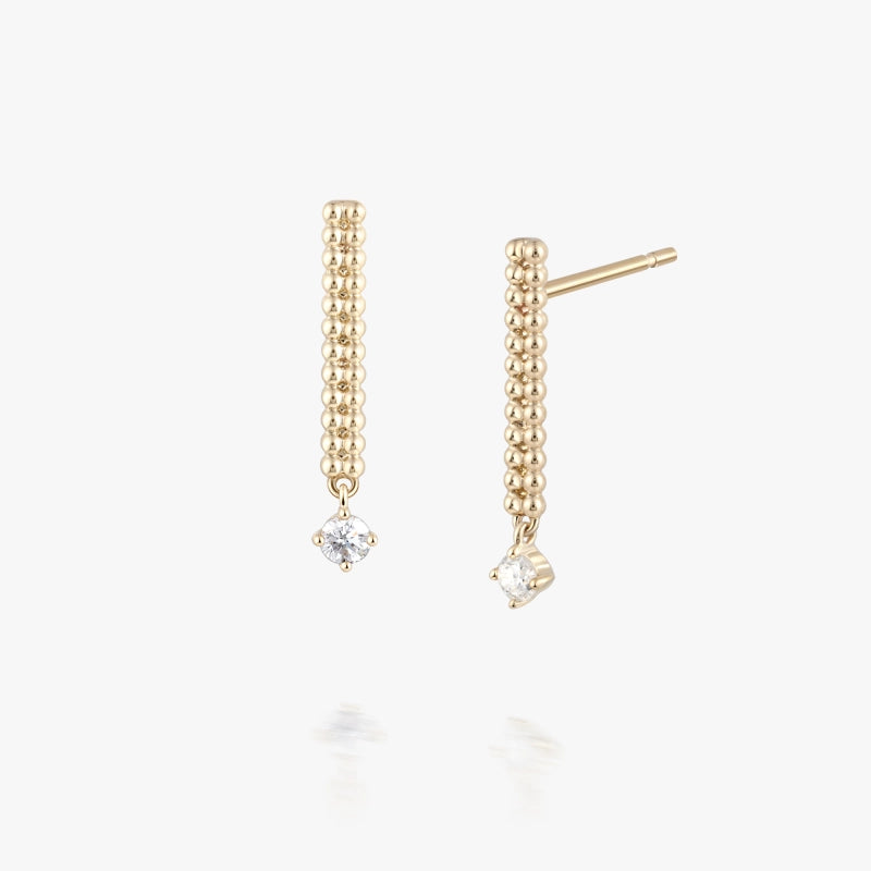 14K Linéa Diamond Drop (Single)